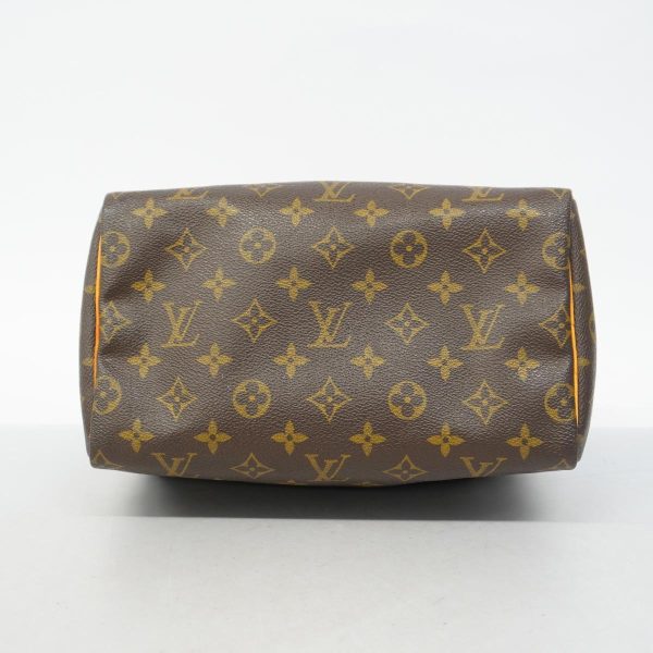 1240001048797 3 Louis Vuitton Speedy 25 Monogram Handbag Brown