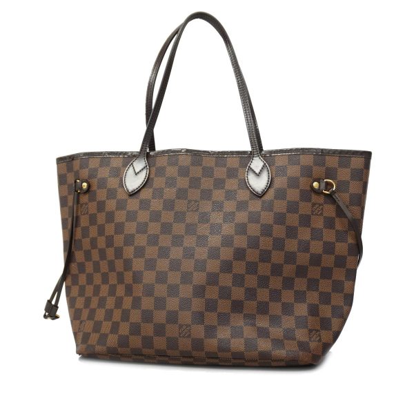 1240001048815 1 Louis Vuitton Neverfull Mm Damier Tote Bag Ebene