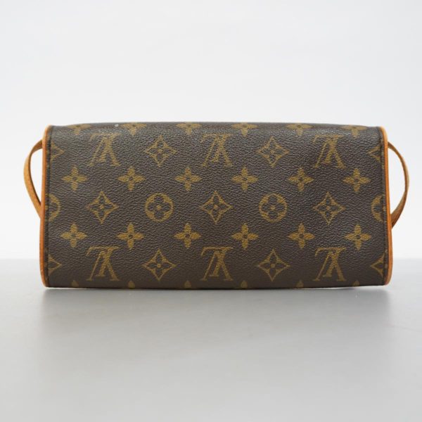 1240001048817 14 Louis Vuitton Pochette Twin Gm Monogram Shoulder Bag Brown