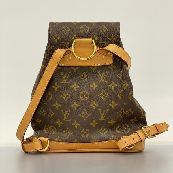 1240001048834 13 Louis Vuitton Monsouris Mm Monogram Rucksack Brown