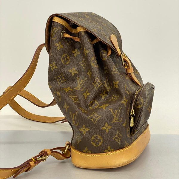 1240001048834 2 Louis Vuitton Monsouris Mm Monogram Rucksack Brown