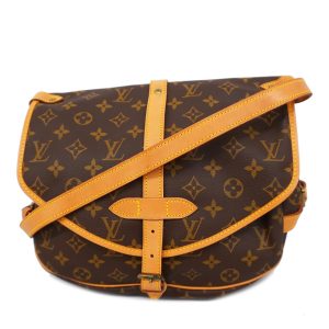 1240001048857 1 Louis Vuitton Monogram Clarence Shoulder Bag Brown