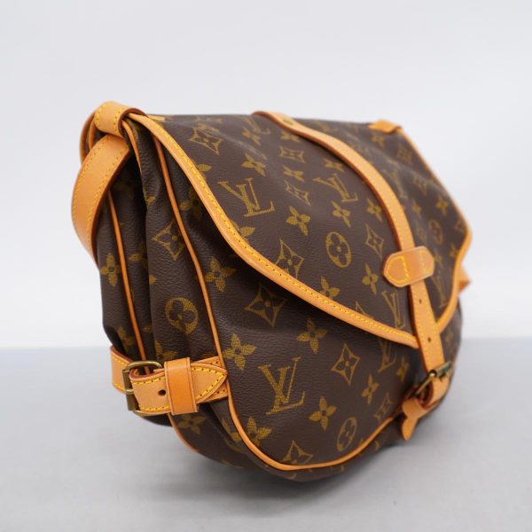 1240001048857 2 Louis Vuitton Saumur 30 Monogram Shoulder Bag Brown