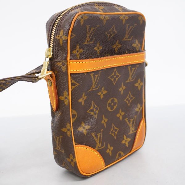 1240001048859 2 Louis Vuitton Danube Monogram Shoulder Bag Brown