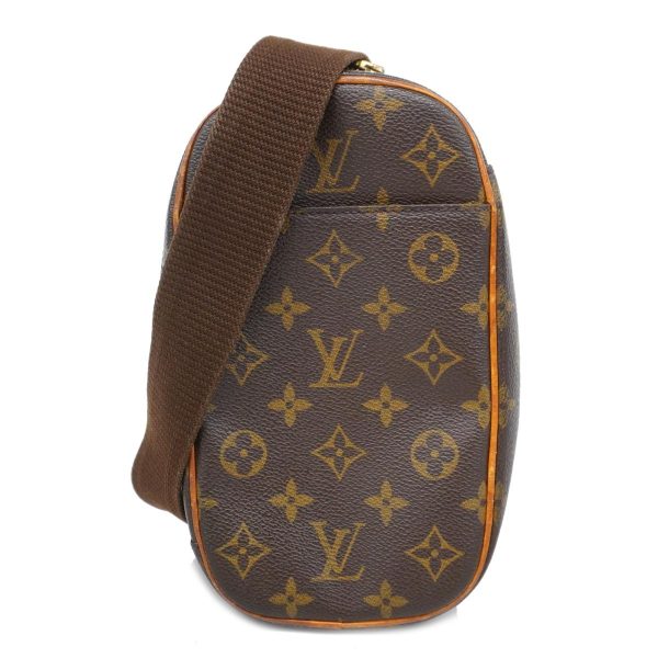 1240001048871 1 Louis Vuitton Pochette Ganju Monogram Body Bag Brown