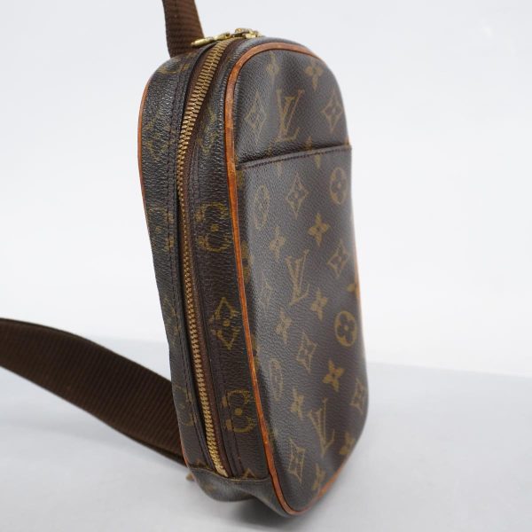 1240001048871 2 Louis Vuitton Pochette Ganju Monogram Body Bag Brown