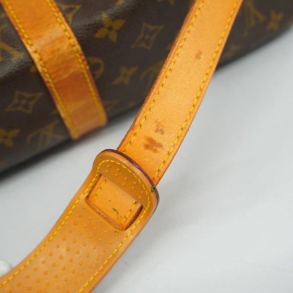 1240001048877 14 1 Louis Vuitton Keepall Bandouliere 50 Monogram Bag Brown