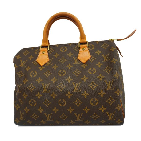 1240001048878 1 Louis Vuitton Speedy 30 Monogram Handbag Brown