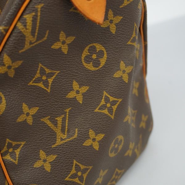 1240001048878 13 Louis Vuitton Speedy 30 Monogram Handbag Brown