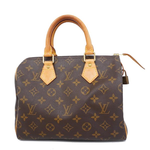 1240001048887 1 Louis Vuitton Speedy 25 Monogram Handbag Brown