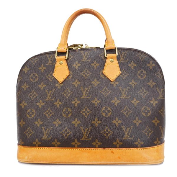 1240001048892 1 Louis Vuitton Alma Monogram Handbag Brown