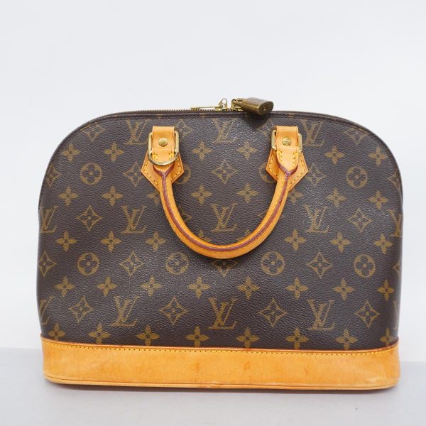 1240001048892 13 Louis Vuitton Alma Monogram Handbag Brown