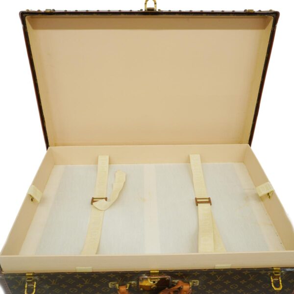 1240001048897 18 Louis Vuitton Monogram Alzer 75 Trunk Case