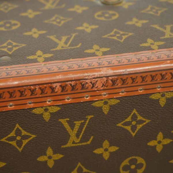 1240001048897 7 Louis Vuitton Monogram Alzer 75 Trunk Case