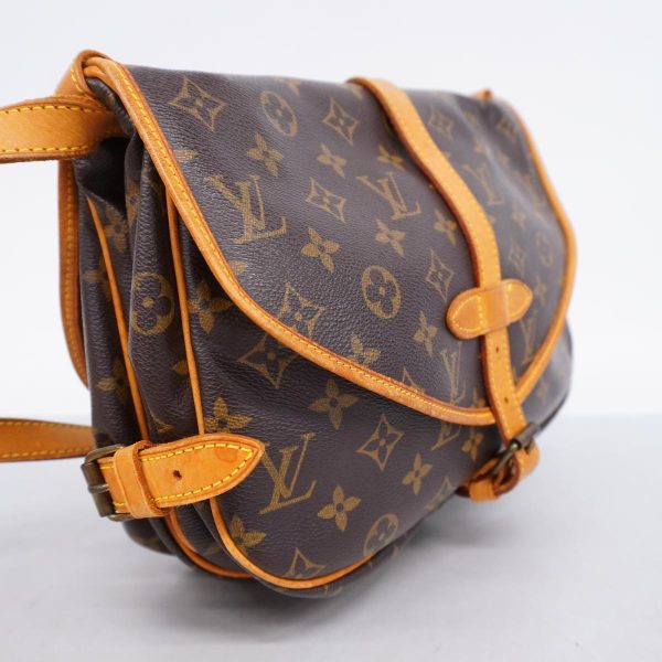 1240001048899 2 Louis Vuitton Saumur 30 Monogram Shoulder Bag Brown