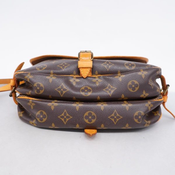 1240001048899 3 Louis Vuitton Saumur 30 Monogram Shoulder Bag Brown