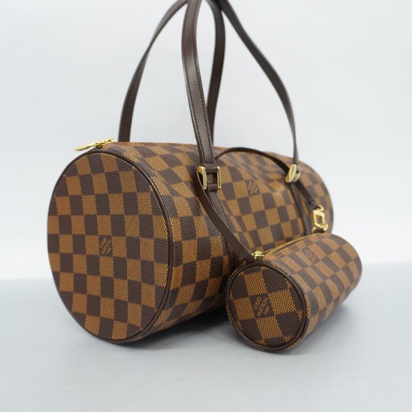 1240001048908 2 Louis Vuitton Papillon 30 Damier Handbag Ebene