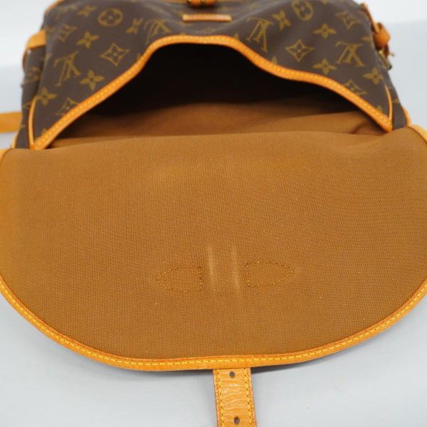 1240001048909 7 Louis Vuitton Saumur 30 Monogram Shoulder Bag Brown