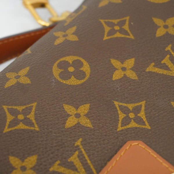 1240001048921 16 1 Louis Vuitton Monceau Monogram Two Way Bag Brown