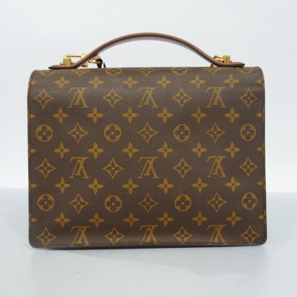 1240001048921 18 1 Louis Vuitton Monceau Monogram Two Way Bag Brown