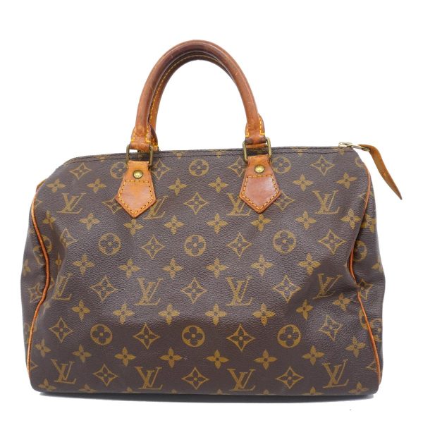 1240001048962 1 Louis Vuitton Speedy 30 Monogram Handbag Brown