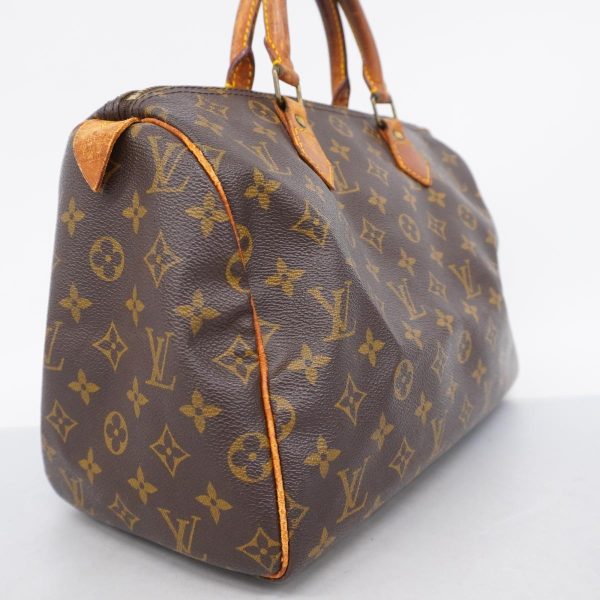 1240001048962 2 Louis Vuitton Speedy 30 Monogram Handbag Brown