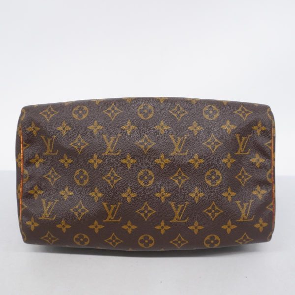 1240001048962 3 Louis Vuitton Speedy 30 Monogram Handbag Brown