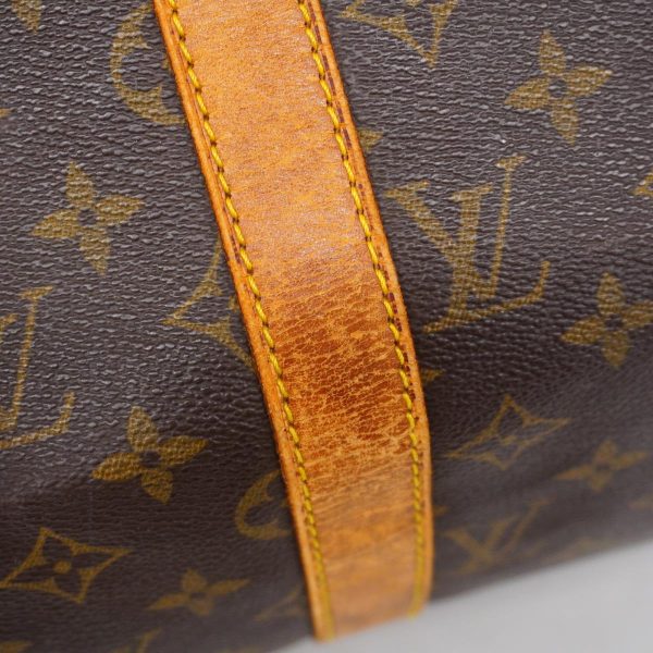 1240001048963 12 Louis Vuitton Keepall 50 Monogram Bag Brown