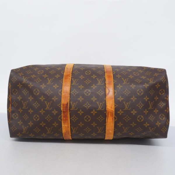 1240001048963 3 Louis Vuitton Keepall 50 Monogram Bag Brown