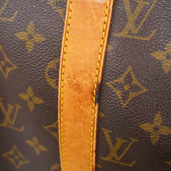 1240001048963 6 Louis Vuitton Keepall 50 Monogram Bag Brown