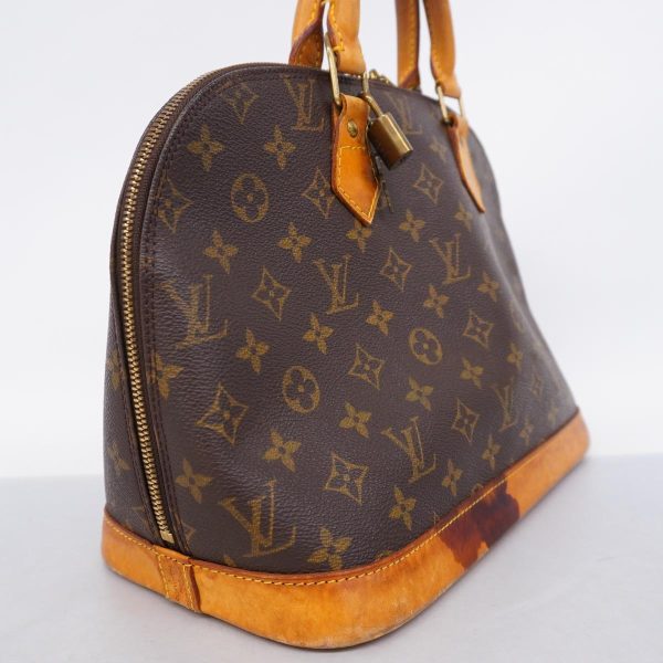 1240001048975 2 Louis Vuitton Alma Monogram Handbag Brown