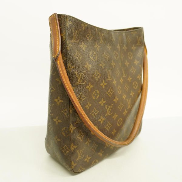 1240001048994 2 Louis Vuitton Looping Gm Monogram Shoulder Bag Brown