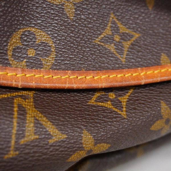 1240001049002 14 Louis Vuitton Saumur 35 Monogram Shoulder Bag Brown