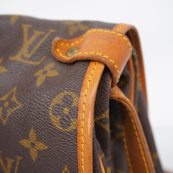 1240001049002 15 Louis Vuitton Saumur 35 Monogram Shoulder Bag Brown