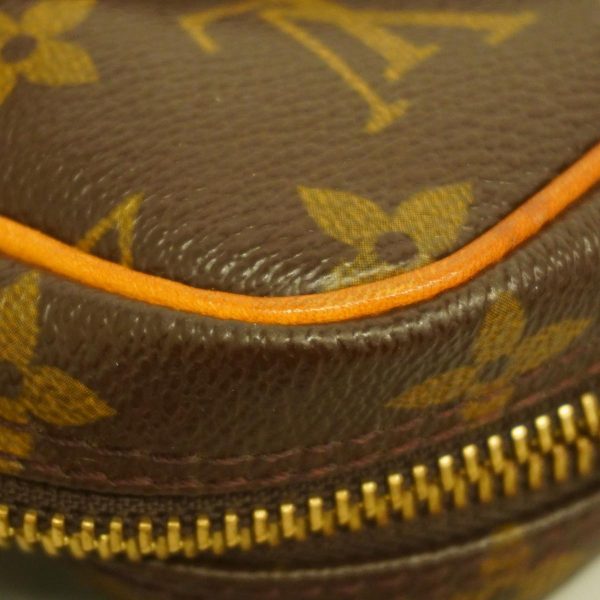 1240001049013 13 Louis Vuitton Danube Monogram Shoulder Bag Brown