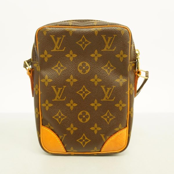 1240001049013 14 Louis Vuitton Danube Monogram Shoulder Bag Brown