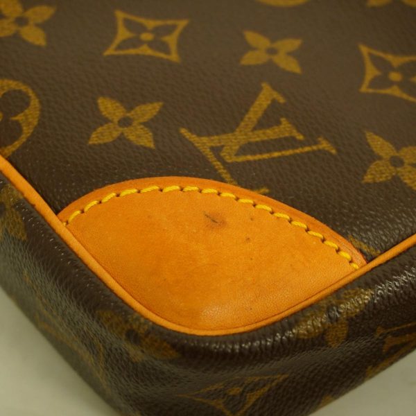 1240001049013 9 Louis Vuitton Danube Monogram Shoulder Bag Brown