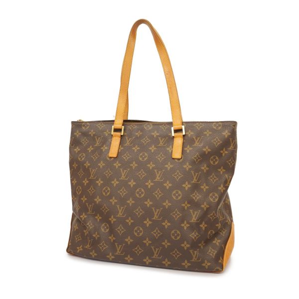 1240001049025 1 Louis Vuitton Cabamezzo Monogram Tote Bag Brown