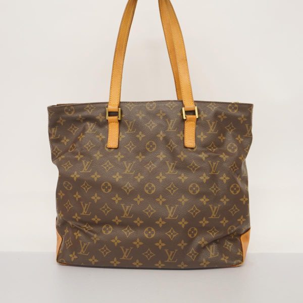 1240001049025 18 Louis Vuitton Cabamezzo Monogram Tote Bag Brown