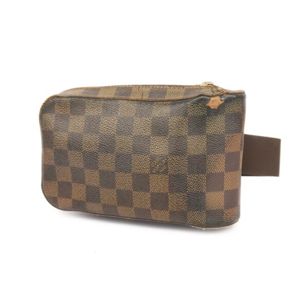 1240001049028 1 Louis Vuitton Damier Jeronimos Body Bag Ebene