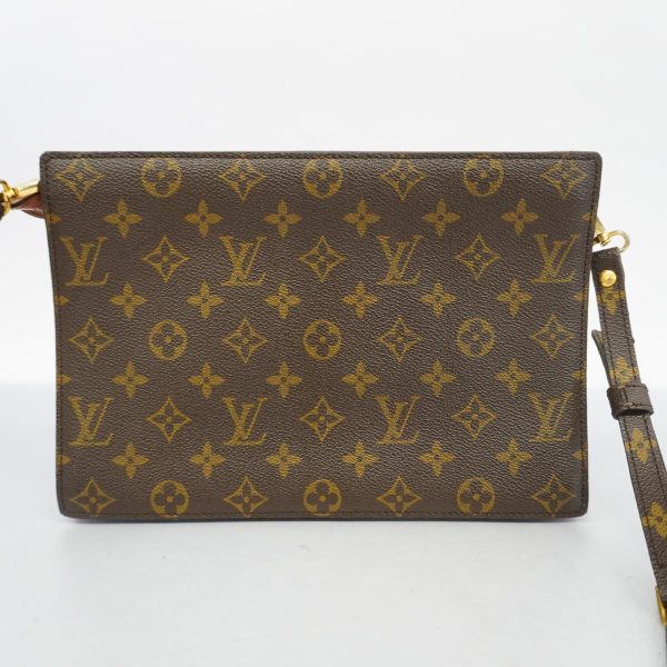 1240001049034 17 Louis Vuitton Enghien Monogram Shoulder Bag Brown