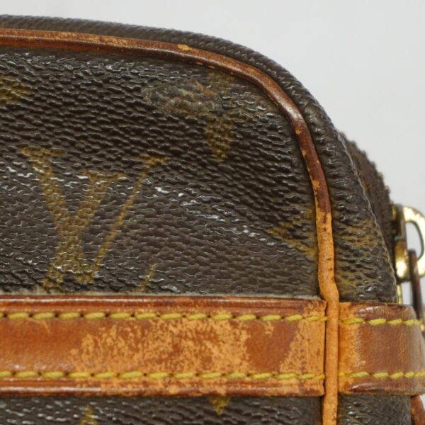 1240001049035 11 Louis Vuitton Monogram Compiègne Clutch Bag Brown