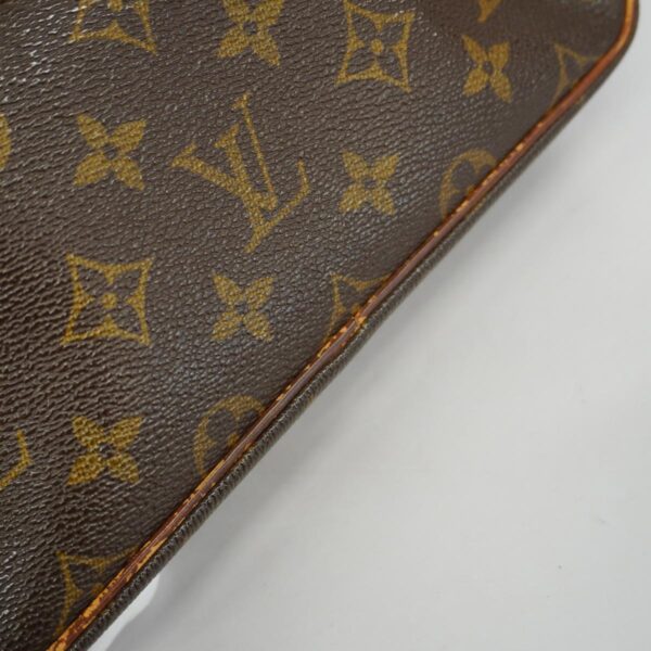 1240001049035 14 Louis Vuitton Monogram Compiègne Clutch Bag Brown