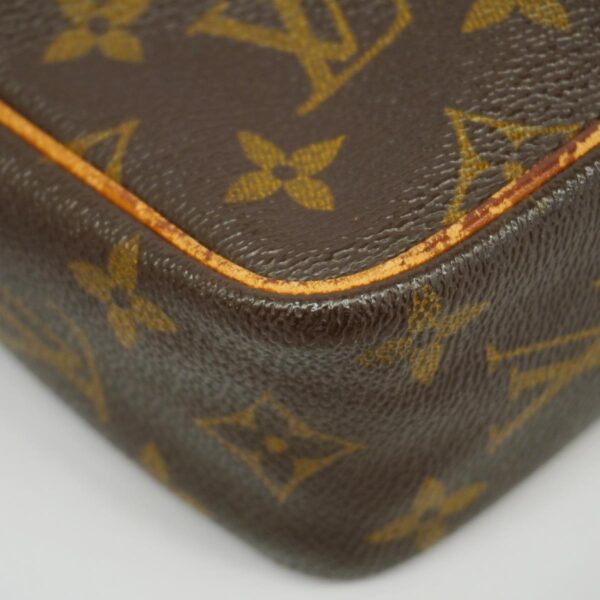 1240001049035 6 Louis Vuitton Monogram Compiègne Clutch Bag Brown