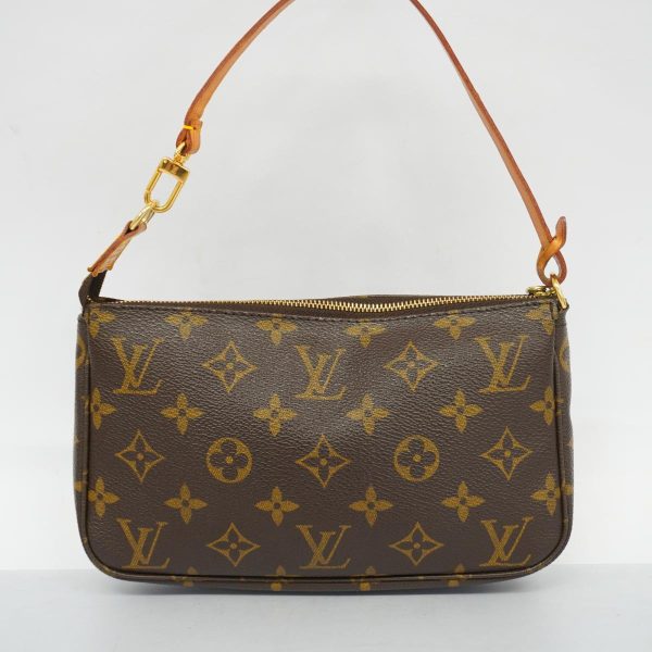 1240001049054 10 Louis Vuitton Pochette Accessory Monogram Pouch Brown