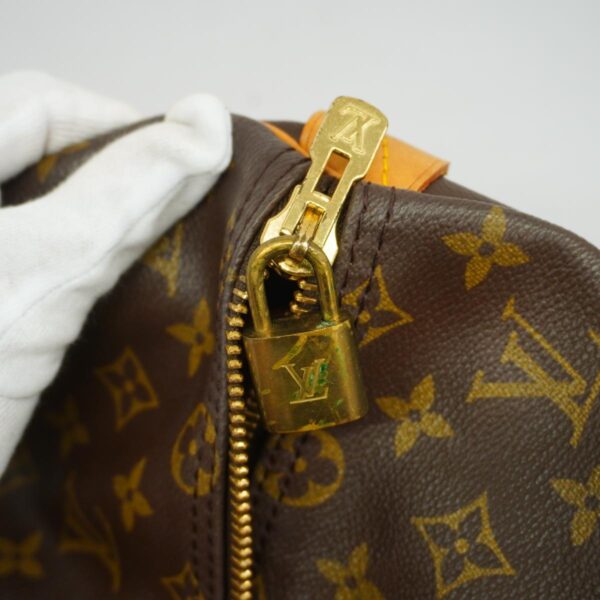 1240001049055 13 Louis Vuitton Monogram Keepall Bag Brown