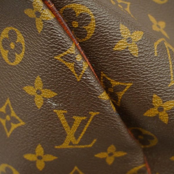 1240001049056 18 Louis Vuitton Keepall 55 Monogram Bag Brown