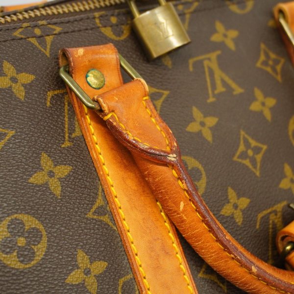 1240001049056 7 Louis Vuitton Keepall 55 Monogram Bag Brown