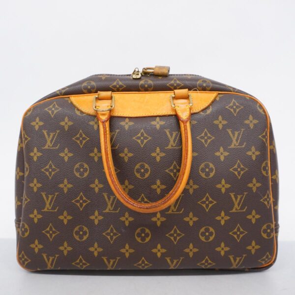 1240001049079 14 1 Louis Vuitton Monogram Deauville Handbag Brown