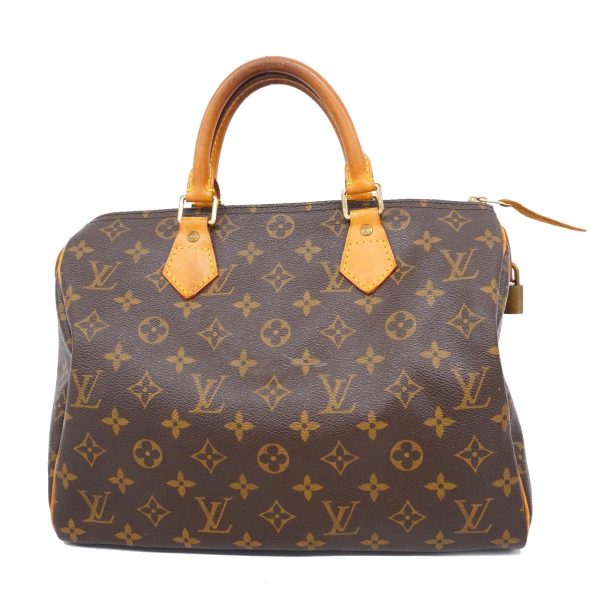 1240001049080 1 Louis Vuitton Speedy 30 Monogram Handbag Brown